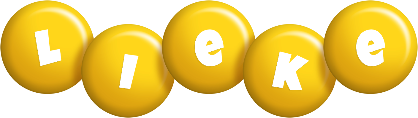 Lieke candy-yellow logo