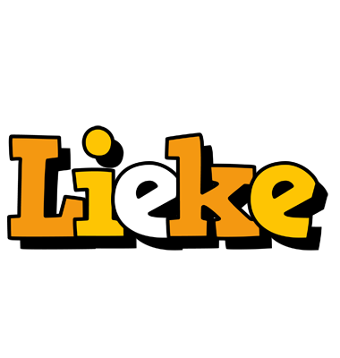Lieke cartoon logo