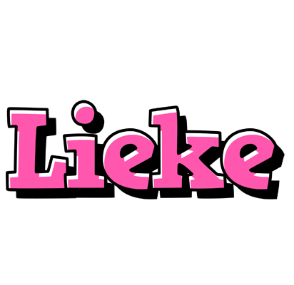Lieke girlish logo