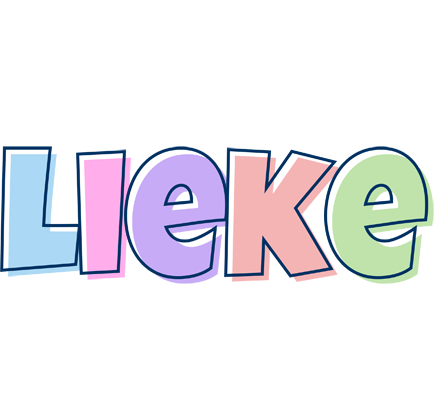 Lieke pastel logo