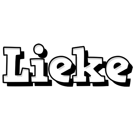 Lieke snowing logo