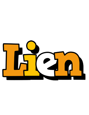 Lien cartoon logo