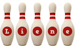 Liene bowling-pin logo