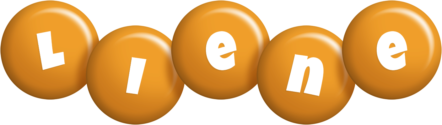 Liene candy-orange logo