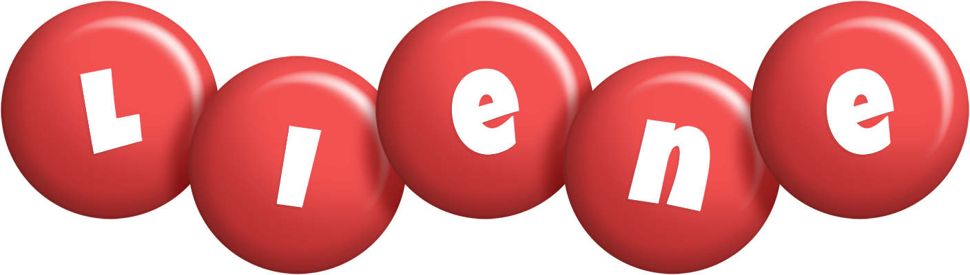 Liene candy-red logo
