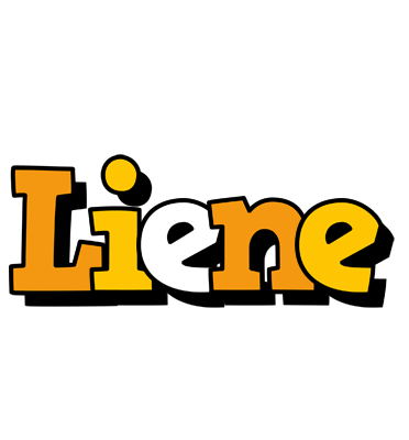 Liene cartoon logo