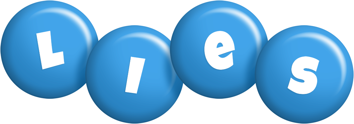 Lies candy-blue logo