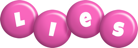 Lies candy-pink logo