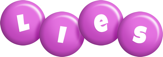 Lies candy-purple logo
