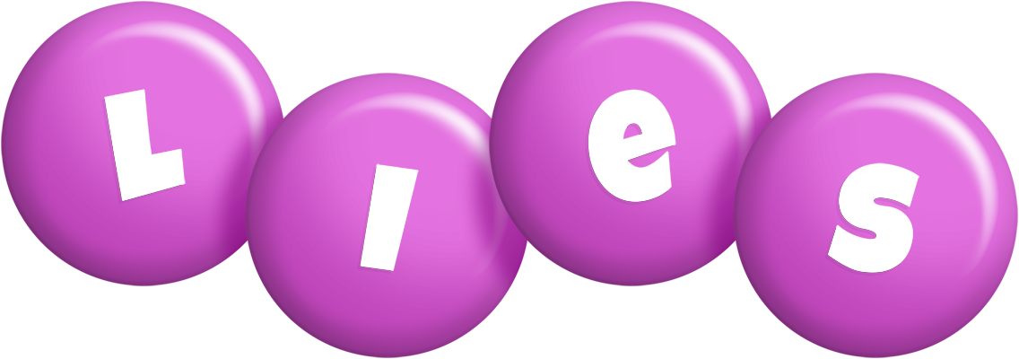 Lies candy-purple logo
