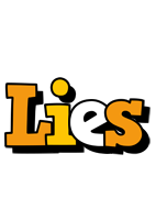 Lies cartoon logo