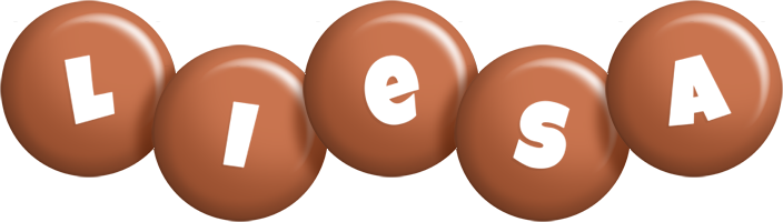 Liesa candy-brown logo