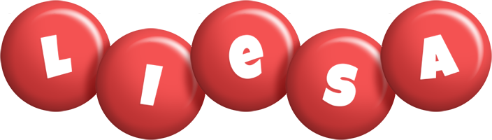 Liesa candy-red logo