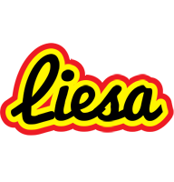 Liesa flaming logo