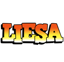 Liesa sunset logo