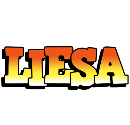 Liesa sunset logo