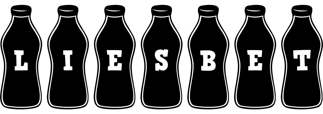 Liesbet bottle logo