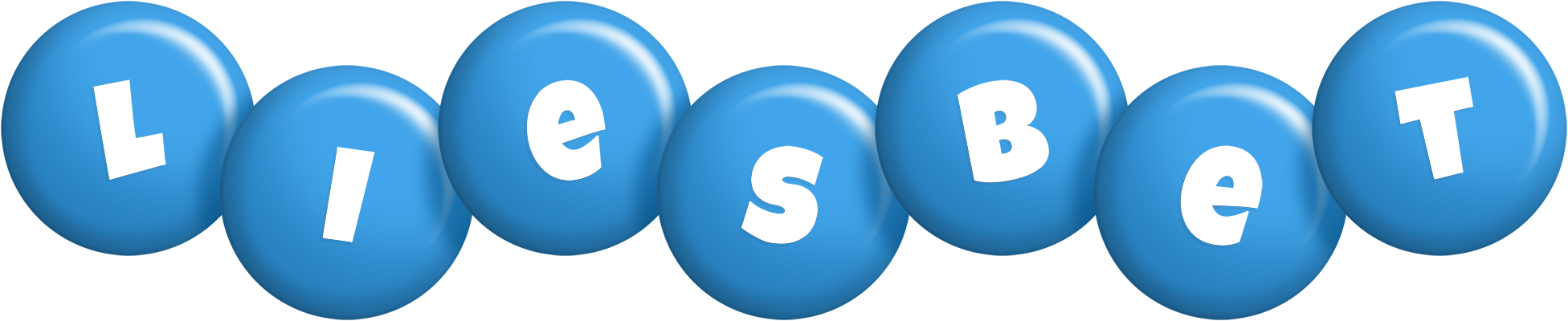 Liesbet candy-blue logo