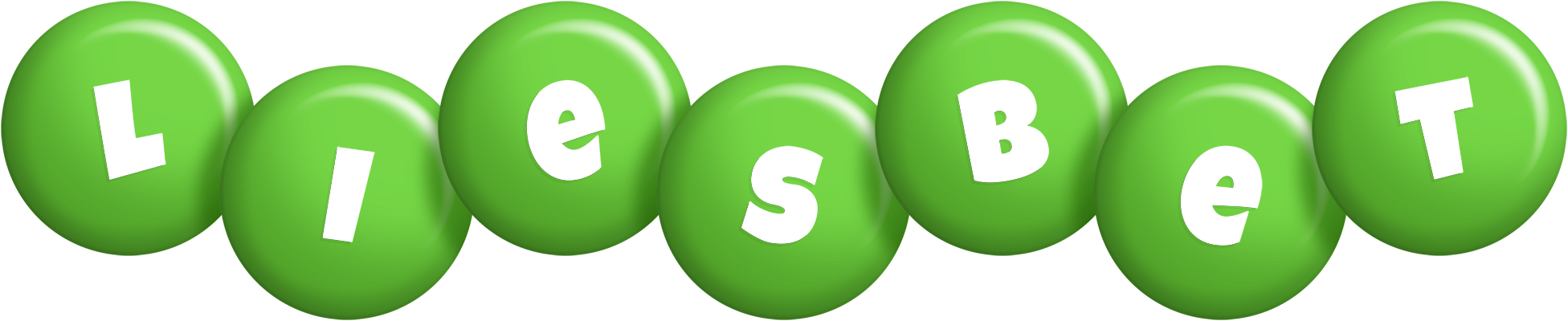 Liesbet candy-green logo