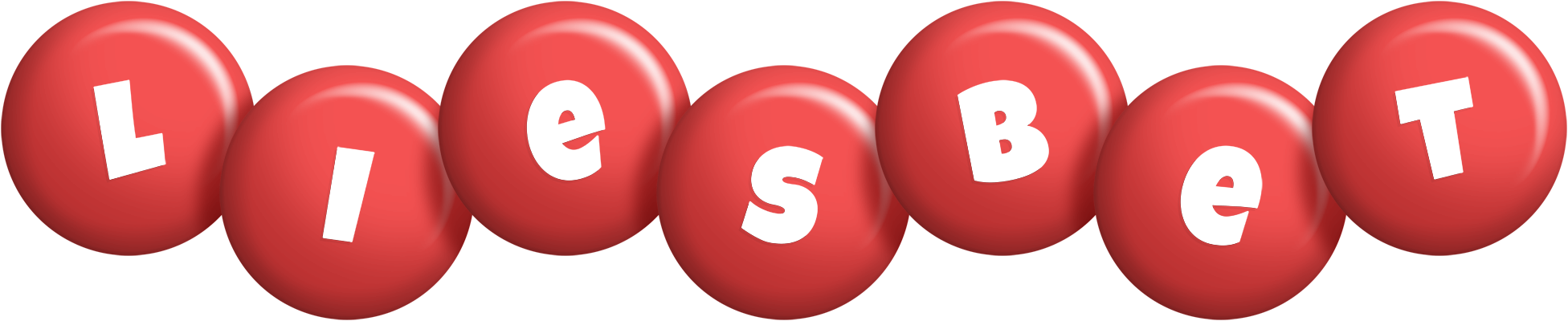 Liesbet candy-red logo