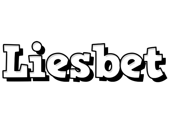 Liesbet snowing logo