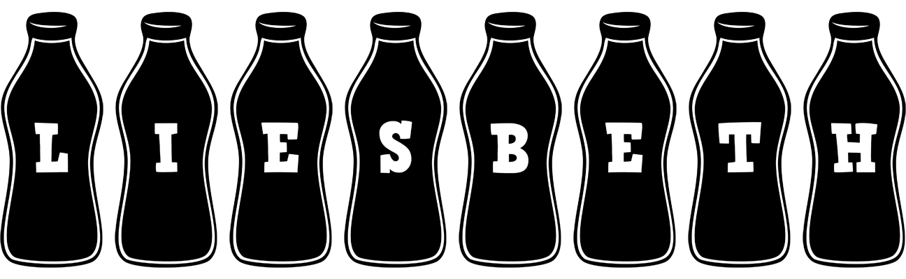 Liesbeth bottle logo