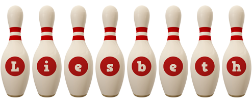 Liesbeth bowling-pin logo