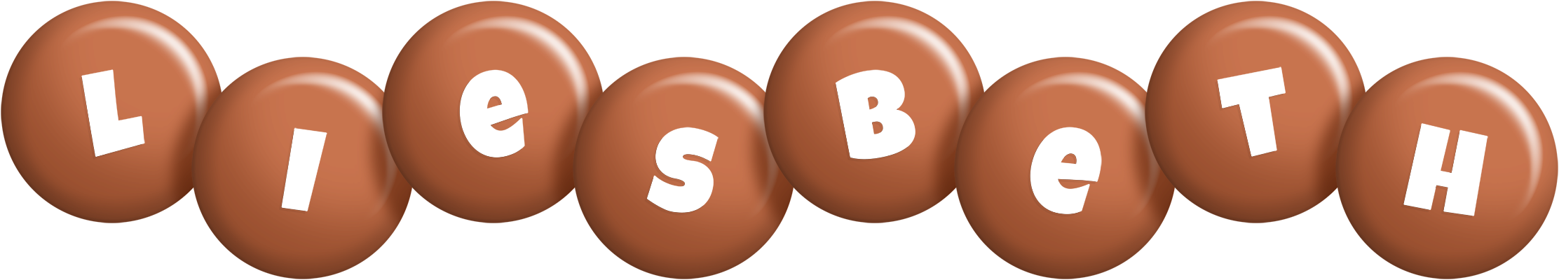 Liesbeth candy-brown logo