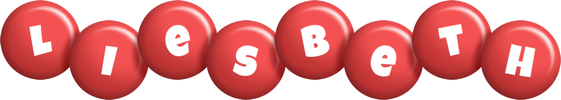 Liesbeth candy-red logo