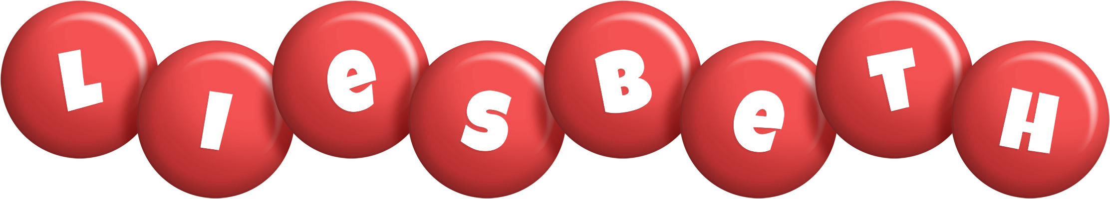 Liesbeth candy-red logo