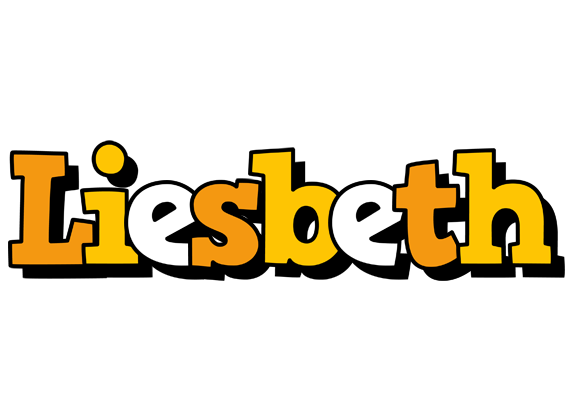 Liesbeth cartoon logo