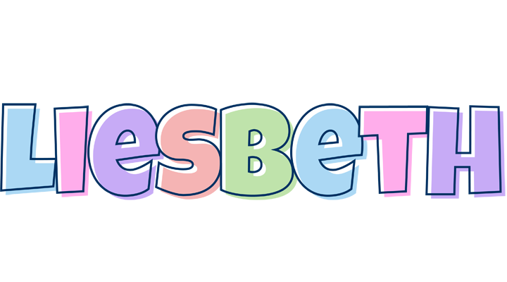 Liesbeth pastel logo