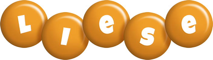 Liese candy-orange logo