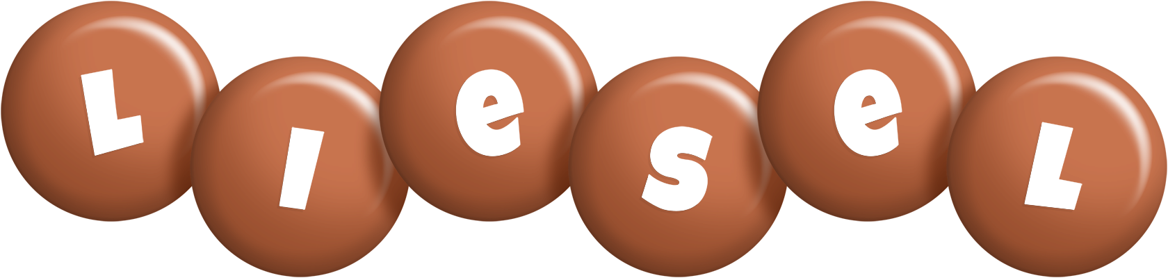 Liesel candy-brown logo