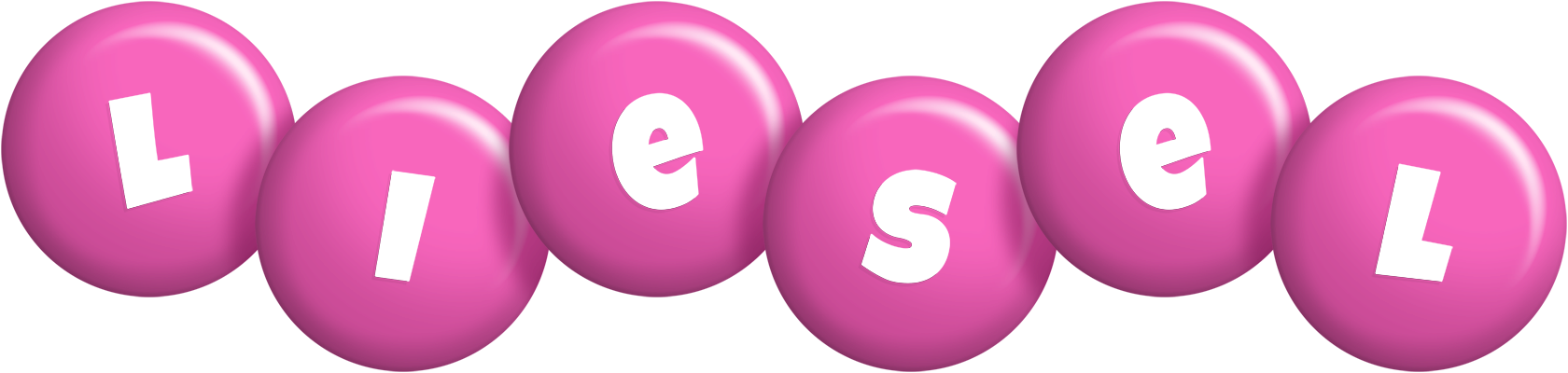 Liesel candy-pink logo