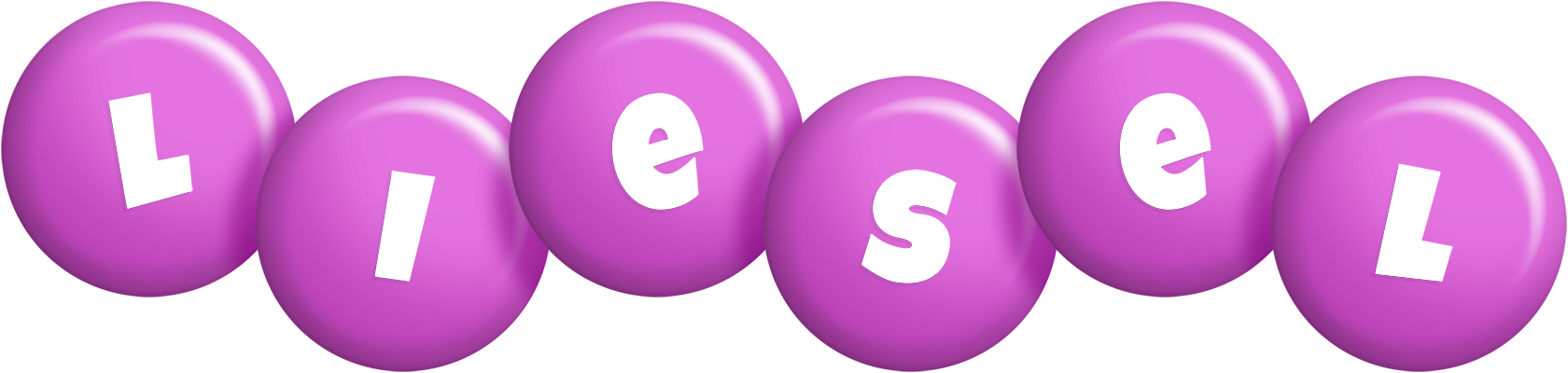 Liesel candy-purple logo