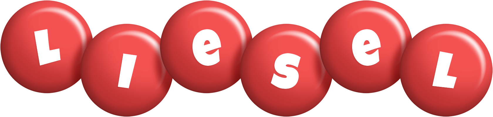Liesel candy-red logo