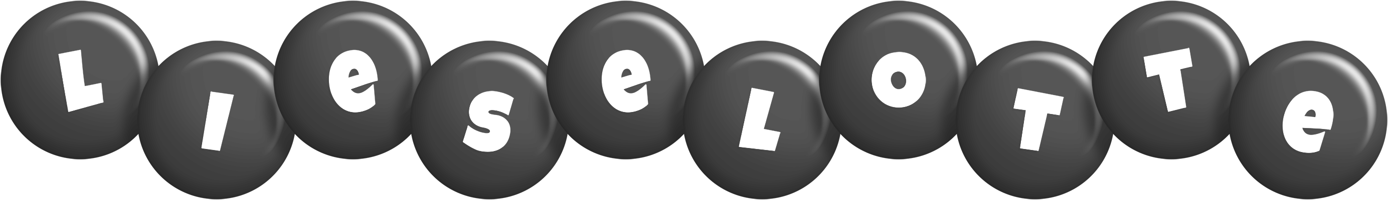 Lieselotte candy-black logo