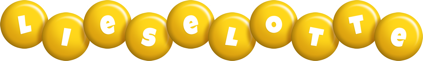 Lieselotte candy-yellow logo