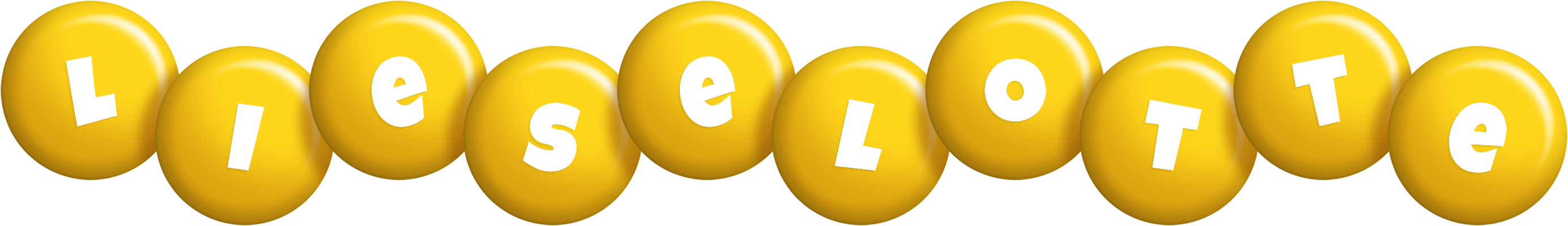 Lieselotte candy-yellow logo