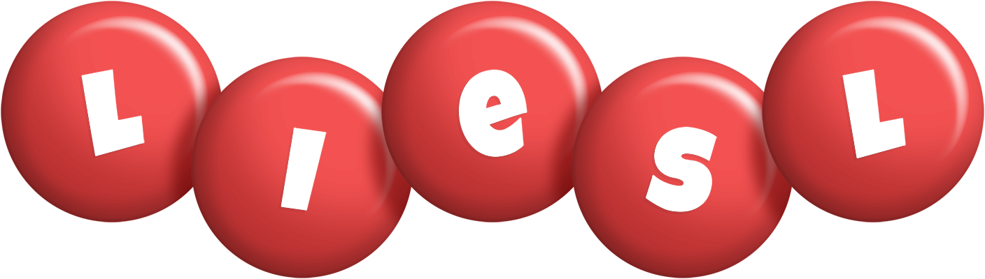 Liesl candy-red logo