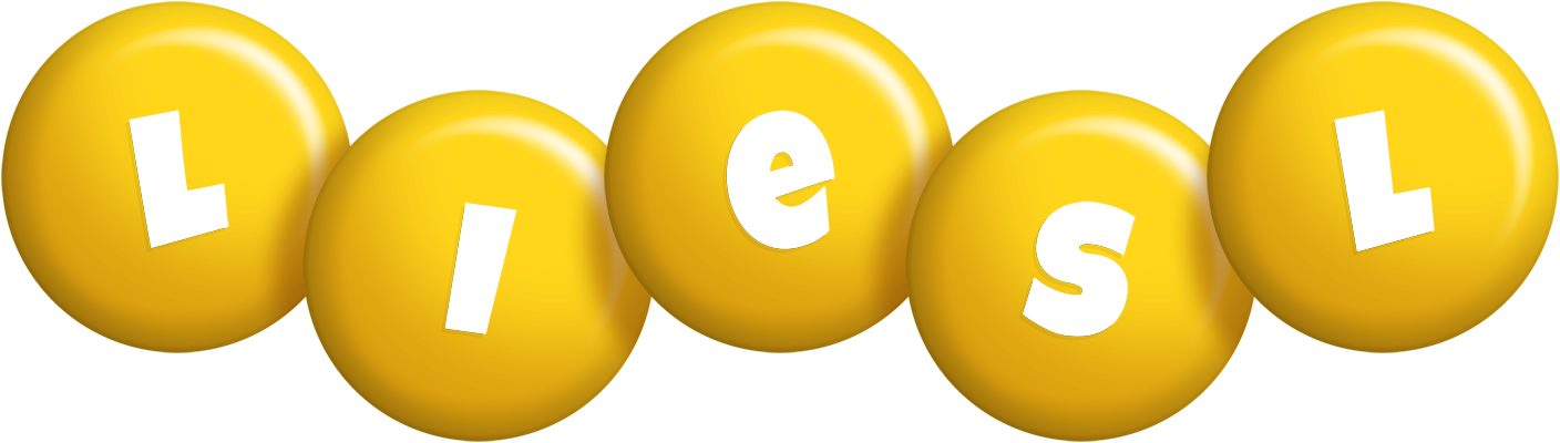 Liesl candy-yellow logo