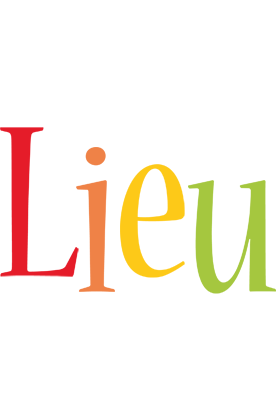 Lieu birthday logo