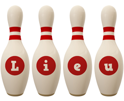 Lieu bowling-pin logo