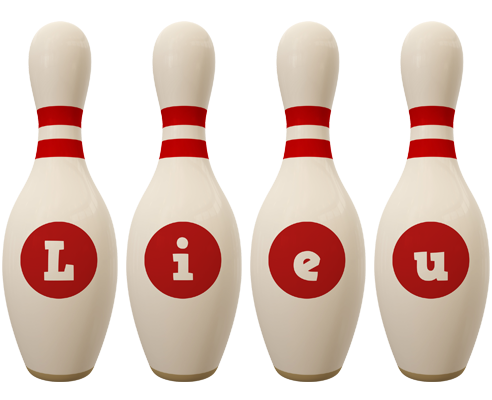 Lieu bowling-pin logo