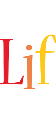 Lif birthday logo