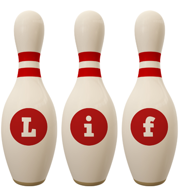 Lif bowling-pin logo