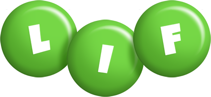 Lif candy-green logo