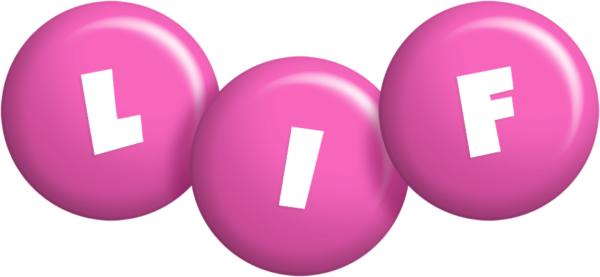 Lif candy-pink logo