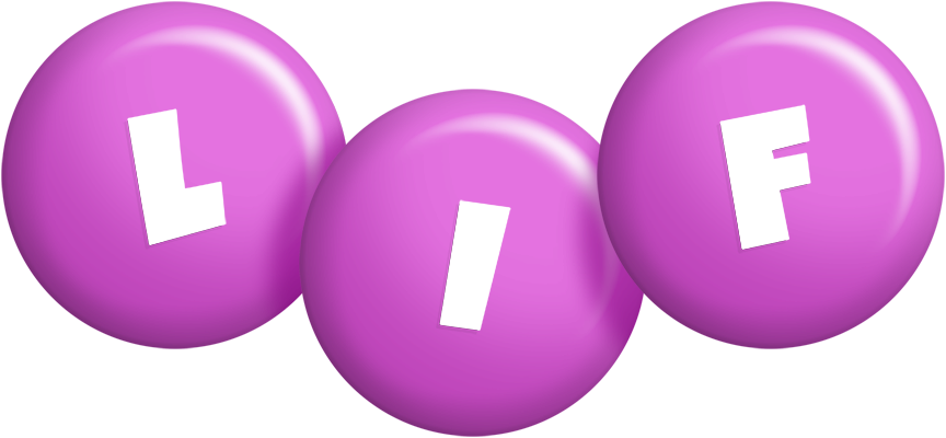Lif candy-purple logo